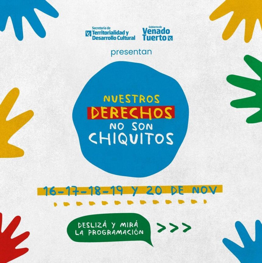 La ciudad celebra los Derechos de las Infancias con actividades durante toda la semana