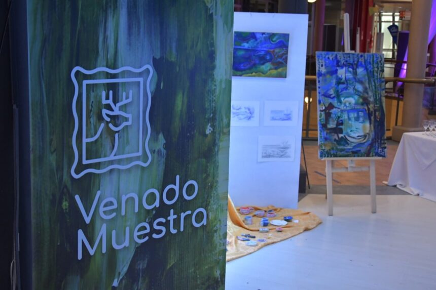 Destacados artistas plásticos de la ciudad exhibieron sus obras en el “Venado Muestra”