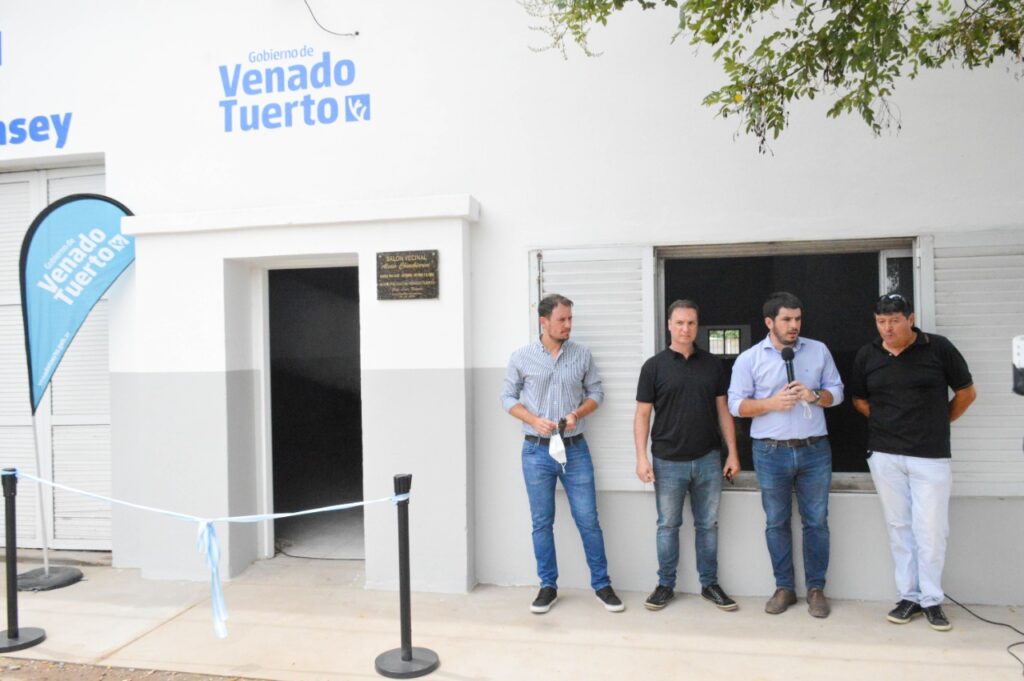 El Gobierno municipal presentó la obra de remodelación de la vecinal Villa Casey