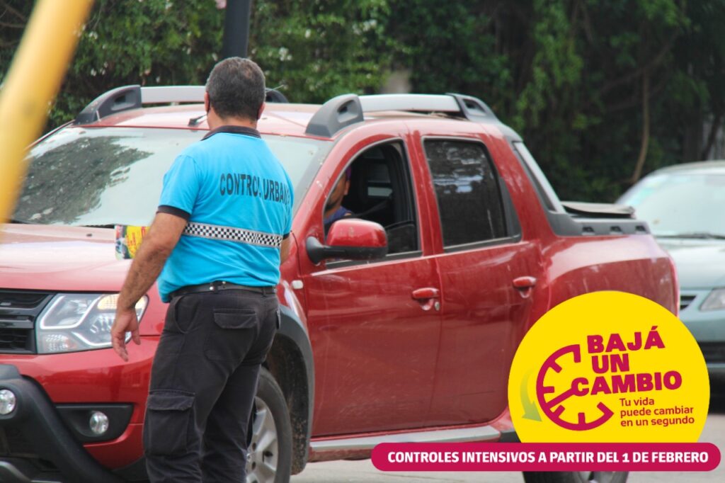 Orden y prevención vial: avanzan los operativos de tránsito en la ciudad