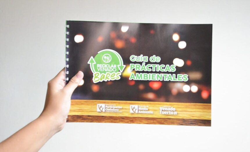 “Reciclar Venado”: se lanza la primera Guía de Prácticas Ambientales para bares de la ciudad