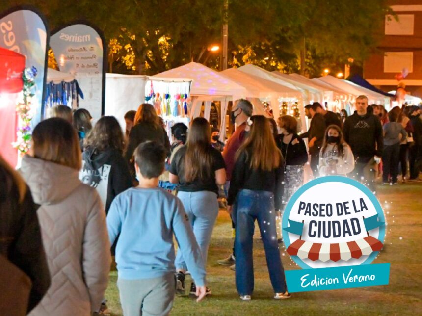 Con música, emprendedores y cervecerias artesanales se viene una nueva edición del “Paseo de la Ciudad”
