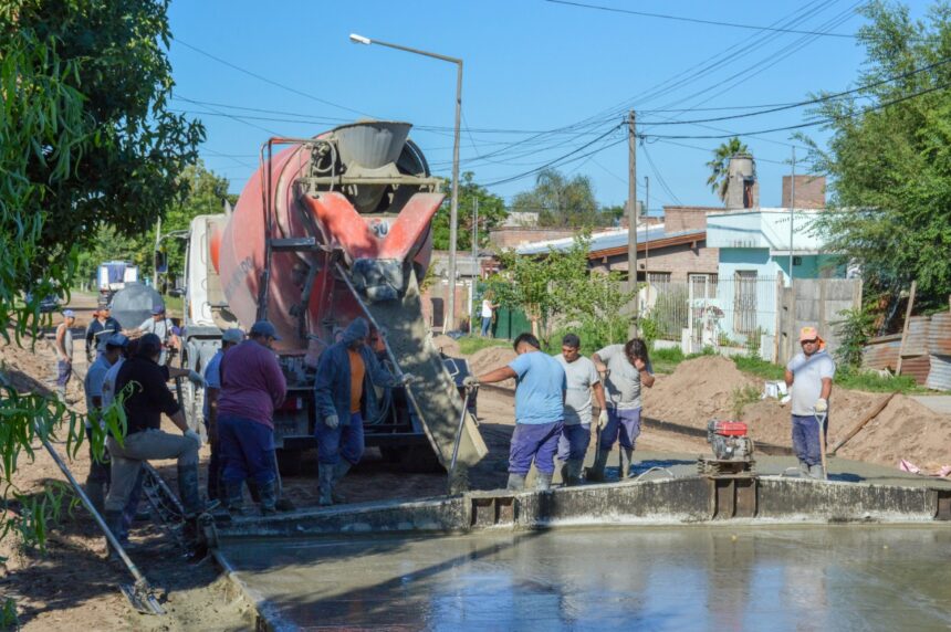 Más obras: el nuevo Gobierno Municipal no se detiene con la pavimentación de calles