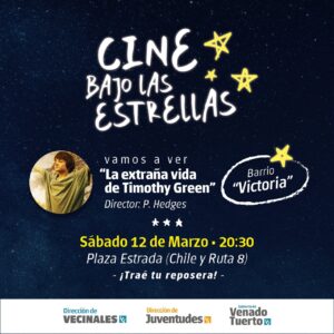 Cine bajo las Estrellas presenta “La extraña vida de Timothy Green” en plaza Estrada