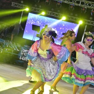 Venado celebró Carnavales con gran respuesta de público en el Parque Municipal