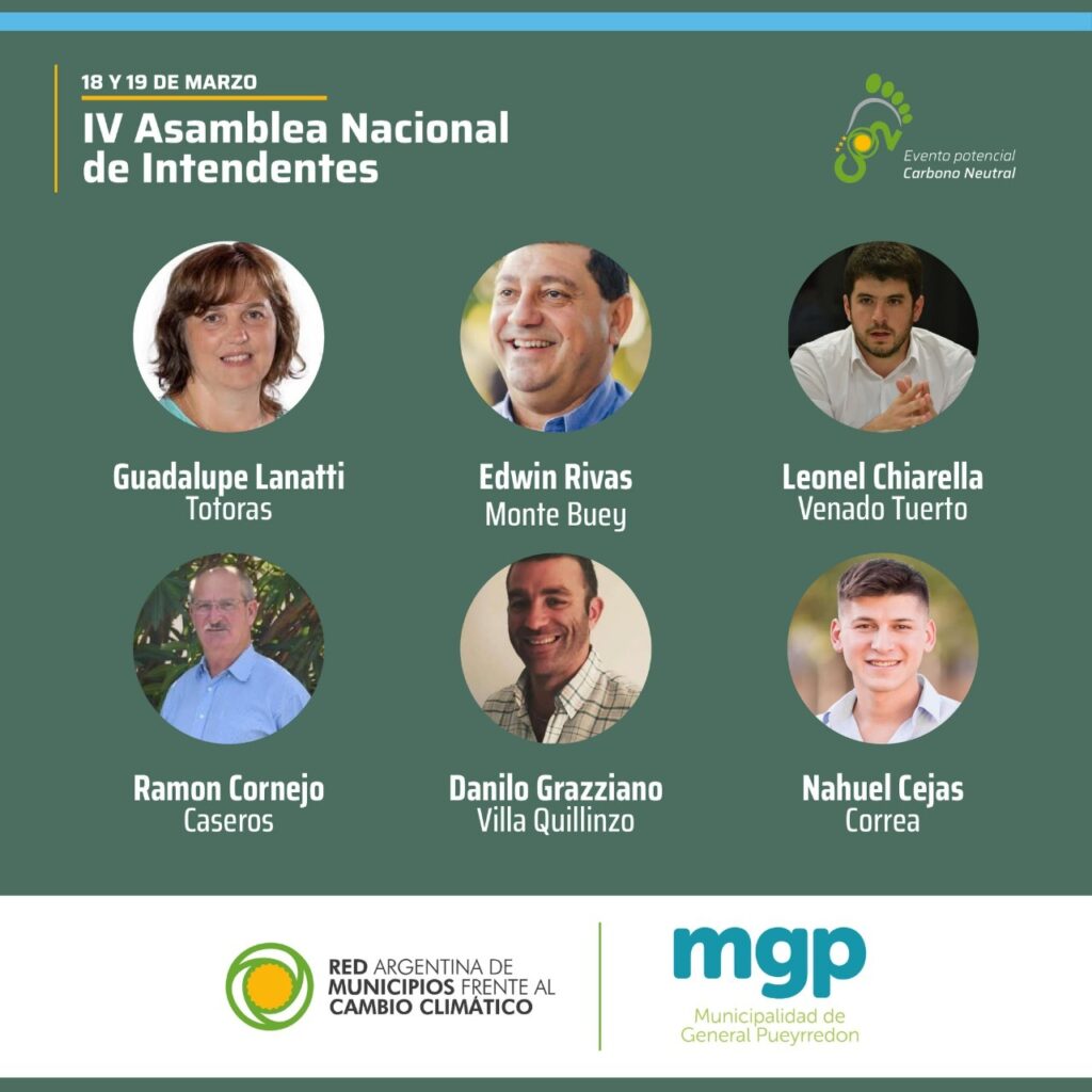 Venado tuerto formará parte de una cumbre nacional para abordar acciones frente al cambio climático