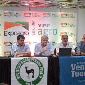 ExpoAgro fue sede del lanzamiento de ExpoVenado 2022, la gran vidriera productiva donde la ciudad y la región muestran su potencial