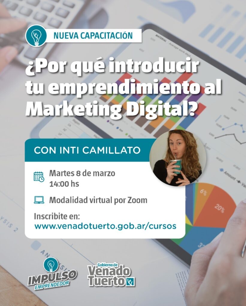 Nueva capacitación en Marketing Digital para emprendedores