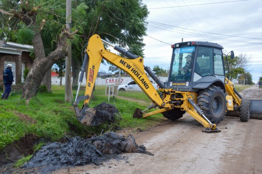 El Gobierno municipal profundiza las tareas de limpieza y mantenimiento de pluviales