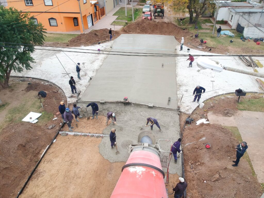 Una cuadra más: el Gobierno Municipal sigue adelante con su Plan de Pavimentación