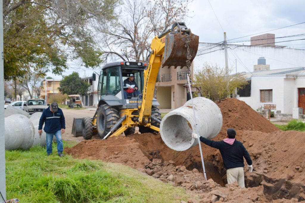 El Gobierno de Venado Tuerto avanza con pavimentación y trabajos de recuperación de calles