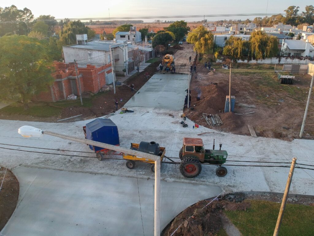 Ciudad que hace: nuevas calles pavimentadas en barrio Güemes