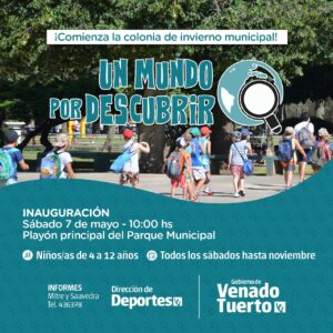 Niños y niñas tendrán “Un Mundo por Descubrir” en la nueva colonia invernal