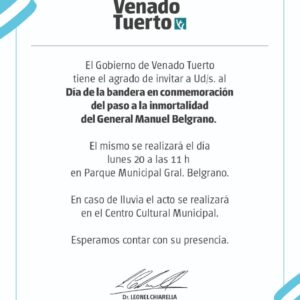 Acto por el Día de la Bandera en el Parque Municipal General Belgrano Acto por el Día de la Bandera en el Parque Municipal General Belgrano