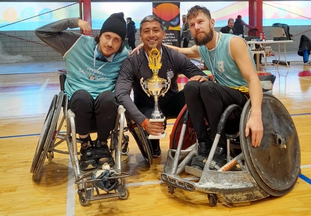 Presencia venadense en internacional de Quad Rugby