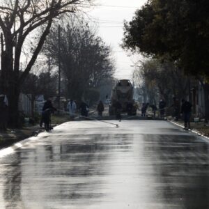 El Gobierno municipal suma una nueva cuadra de pavimento a su plan de obra El Gobierno municipal suma una nueva cuadra de pavimento a su plan de obra