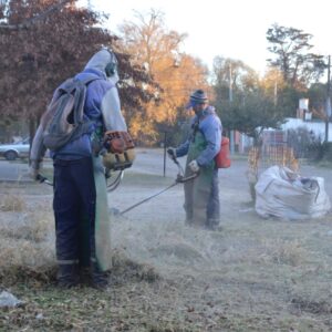 Aumenta el trabajo de las cuadrillas municipales para mantener la ciudad limpia y ordenada