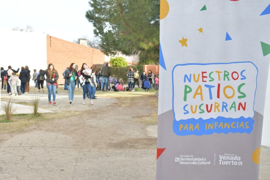 El patio de la Casa Museo volvió a llenarse de juegos, música y alegría