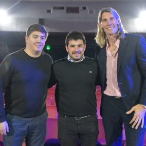 Con la disciplina como bandera, Walter Herrmann brindó una charla motivacional en el Centro Cultural