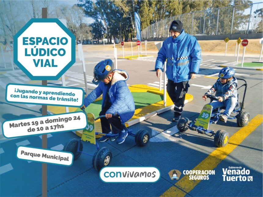 El Gobierno municipal pone en marcha un Espacio Lúdico Vial para los más pequeños