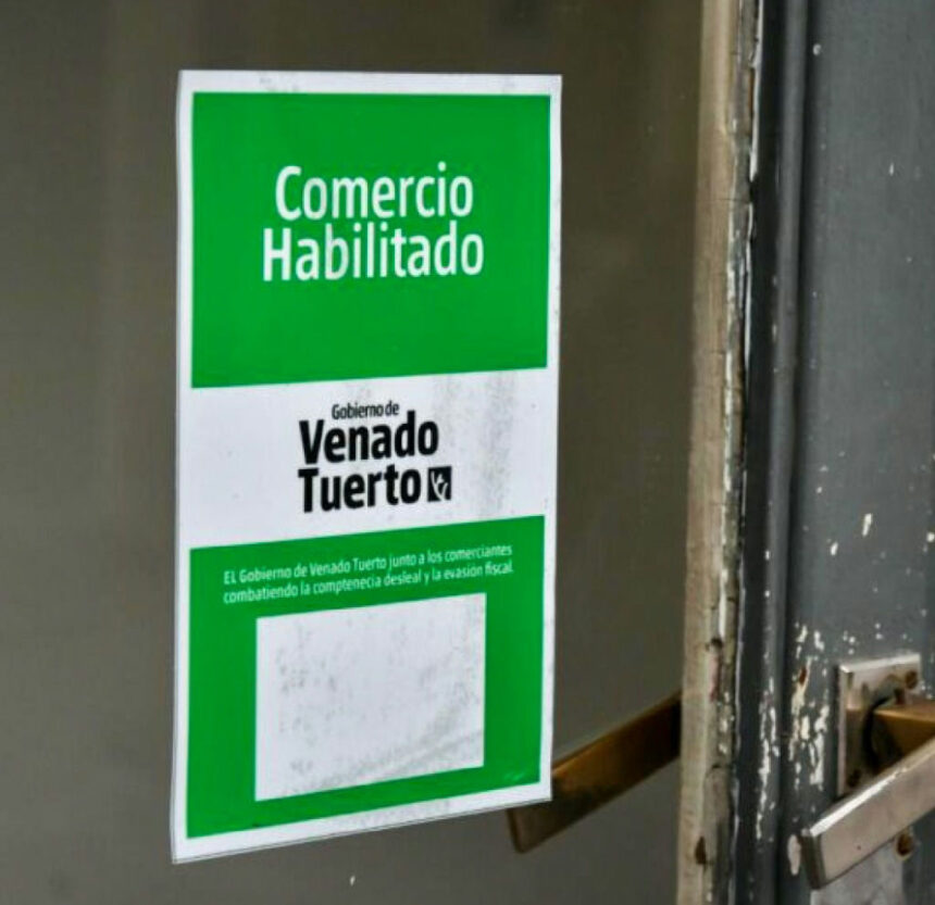 Venado Tuerto mantiene el nivel de habilitaciones comerciales en distintos rubros
