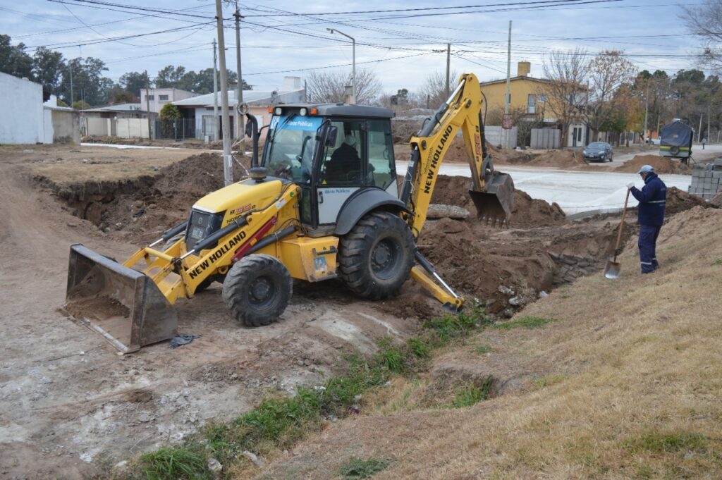 Trabajos hídricos: buen avance en la construcción de nuevos drenajes y limpieza de desagües