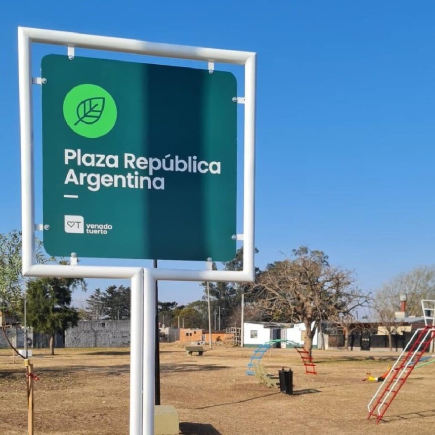 Jueves a las 19: se inauguran las obras de iluminación y refacción en la plaza del barrio Iturbide