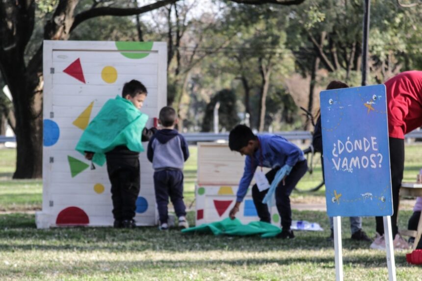 “Un Día de Aventuras” en el Parque Municipal para festejar el Mes de las Infancias