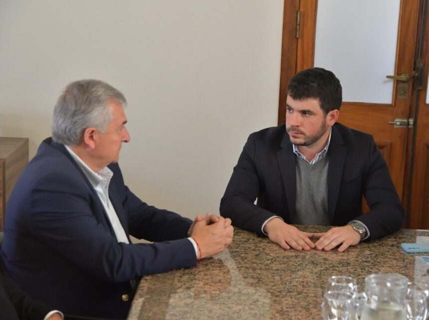 Gerardo Morales visitó la ciudad para conocer la gestión de Chiarella y la experiencia de Primero Venado