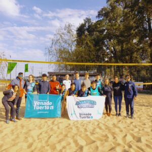 Alumnos de beach voley en la preselección santafesina