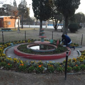 El Municipio refuerza los trabajos en el Parque General Belgrano El Municipio refuerza los trabajos en el Parque General Belgrano