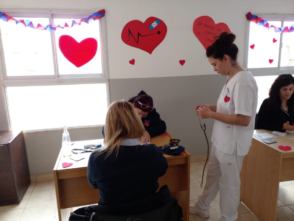 Actividades de los equipos de Salud municipal en el Día Mundial del Corazón