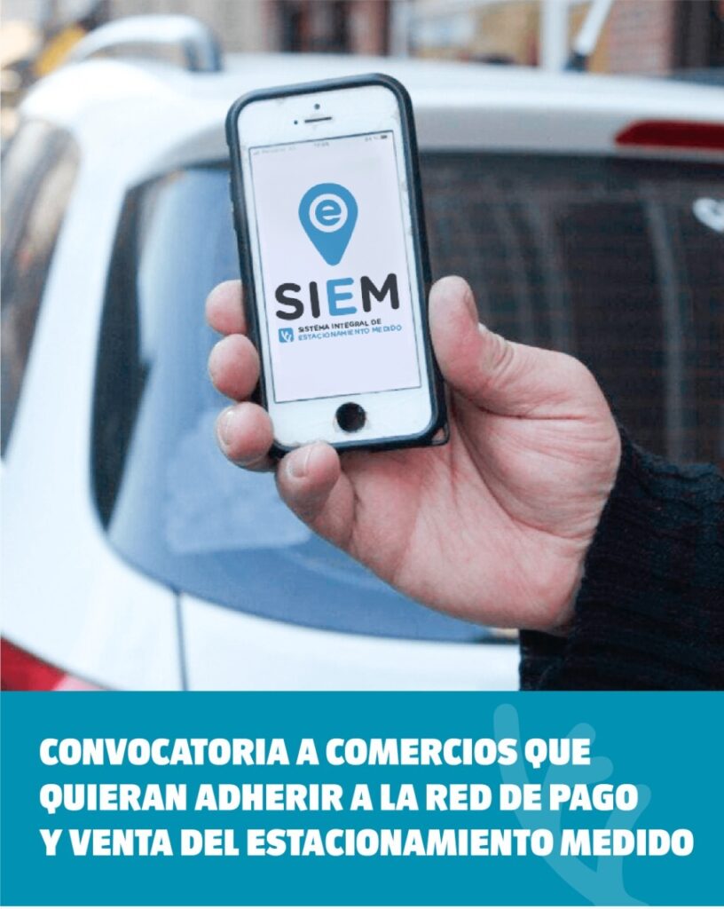 Más comercios se suman al nuevo Sistema de Estacionamiento Medido que regirá desde el 30 de octubre