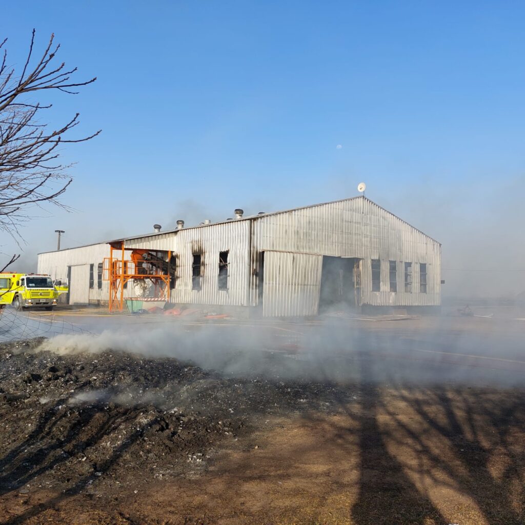 Comunicado oficial incendio en la Planta de Tratamiento de Residuos