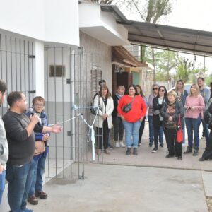 El Gobierno municipal reinauguró las instalaciones de la vecinal del barrio Alejandro Gutiérrez