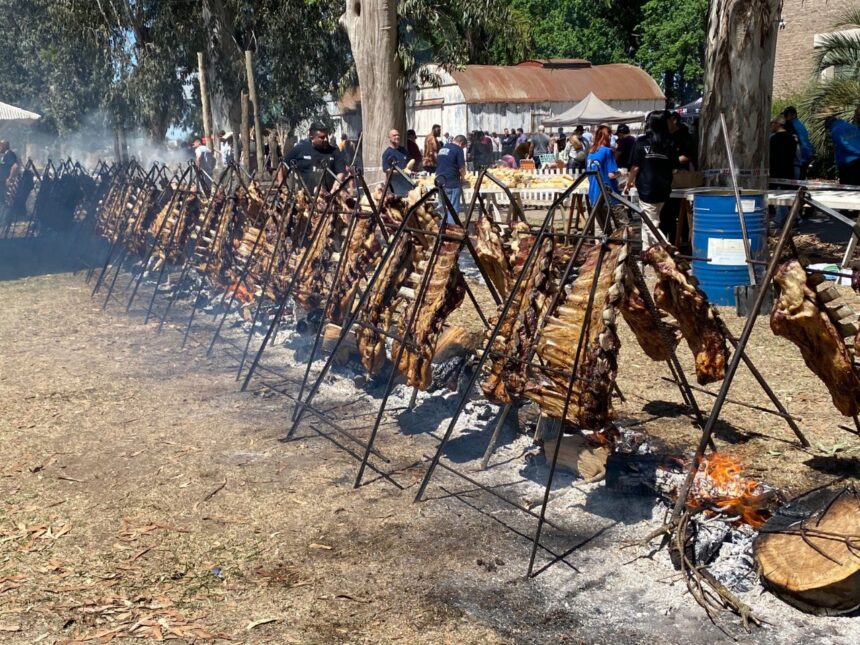 Una tradición que se consolida en Venado Tuerto: se realizó la quinta fiesta del asado a la estaca