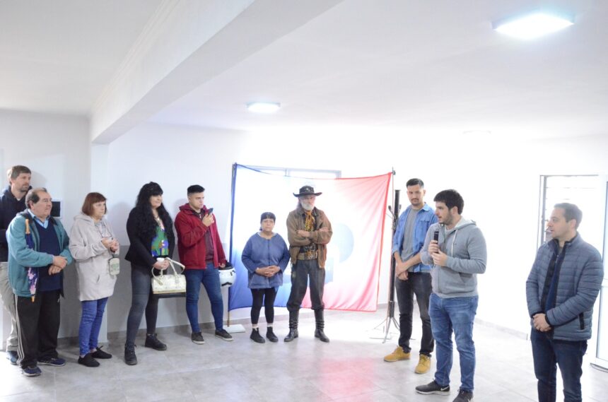 El intendente Chiarella inauguró obras en la sede vecinal de barrio Ciudad Nueva