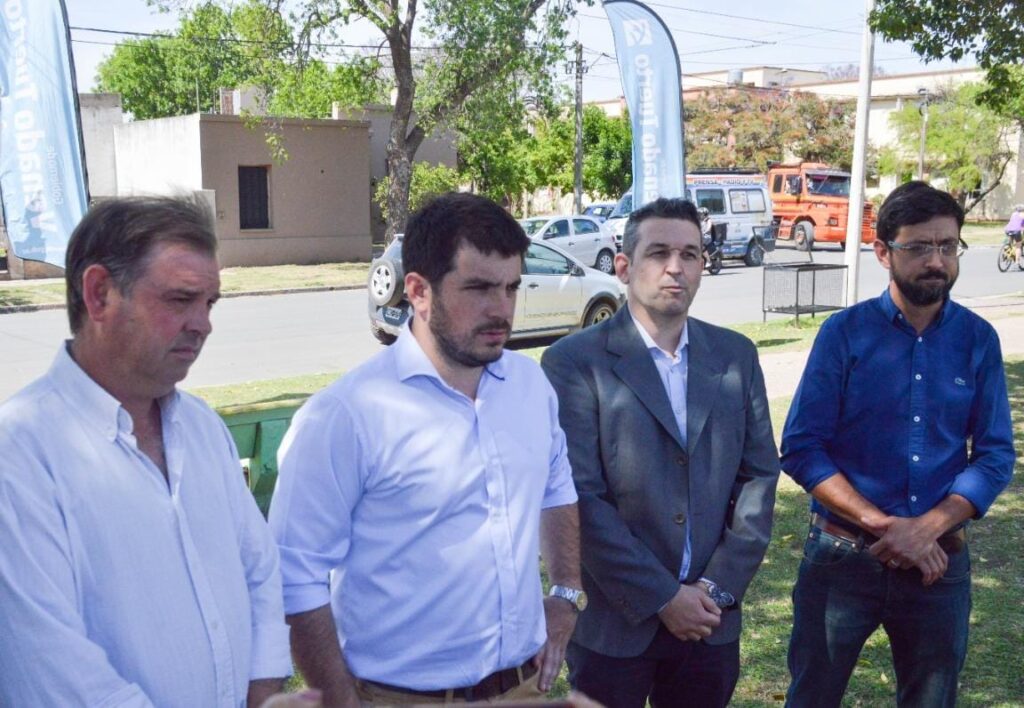 El intendente Chiarella anunció una nueva obra para mejorar la circulación por 2 de Abril y Falucho