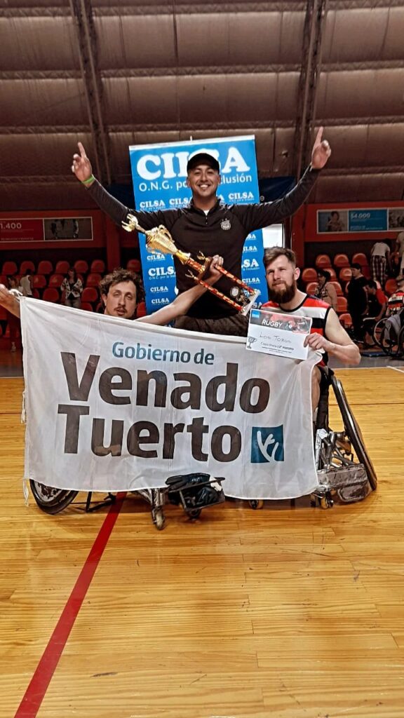 Destacada participación venadense en torneo de Rugby sobre Silla de Ruedas