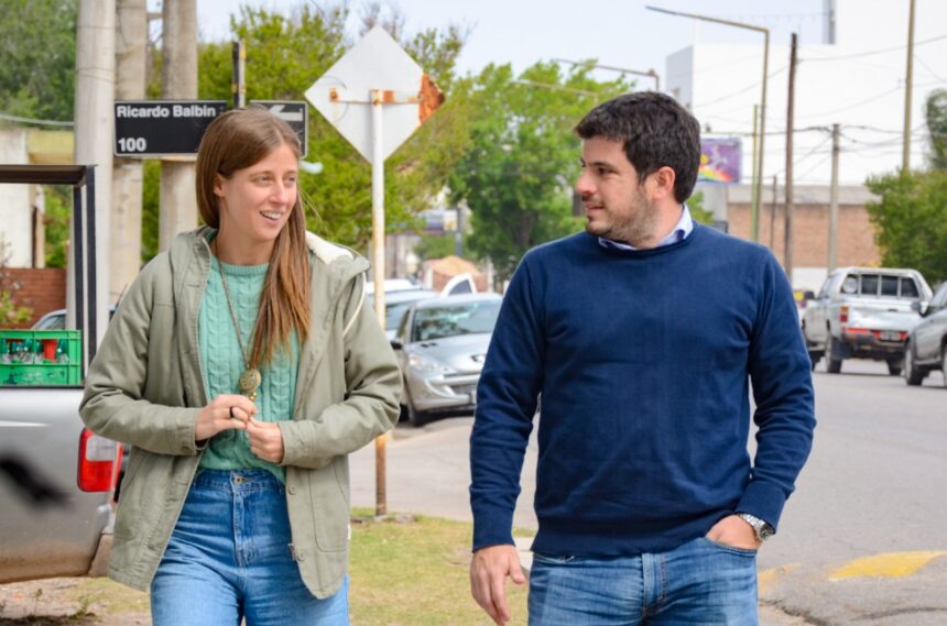El intendente Chiarella y la ministra Migliore de Rodríguez Larreta desarrollaron juntos una agenda social en Venado Tuerto