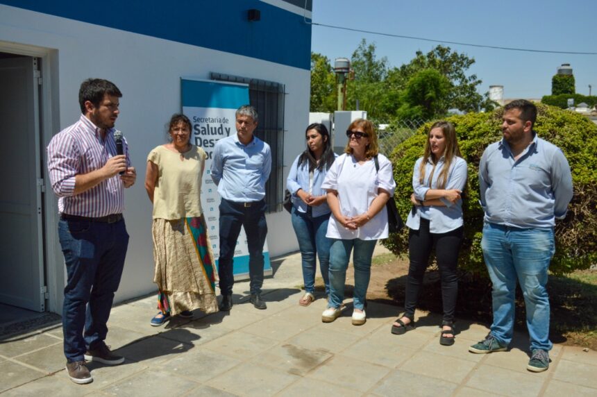 El intendente Chiarella inauguró obras en el centro de salud de barrio Villa Casey