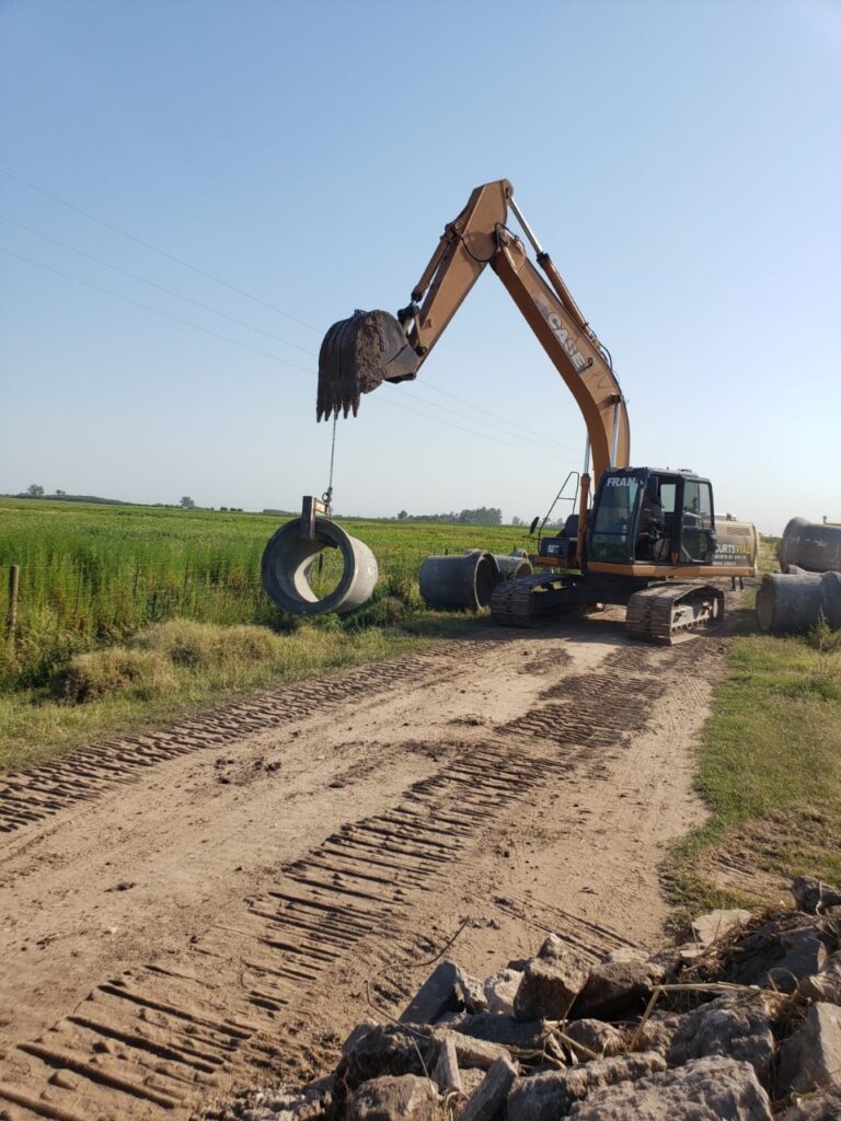 Caminos Rurales: el Gobierno de Venado Tuerto continúa llevando adelante trabajos para el mantenimiento y recuperación de las trazas