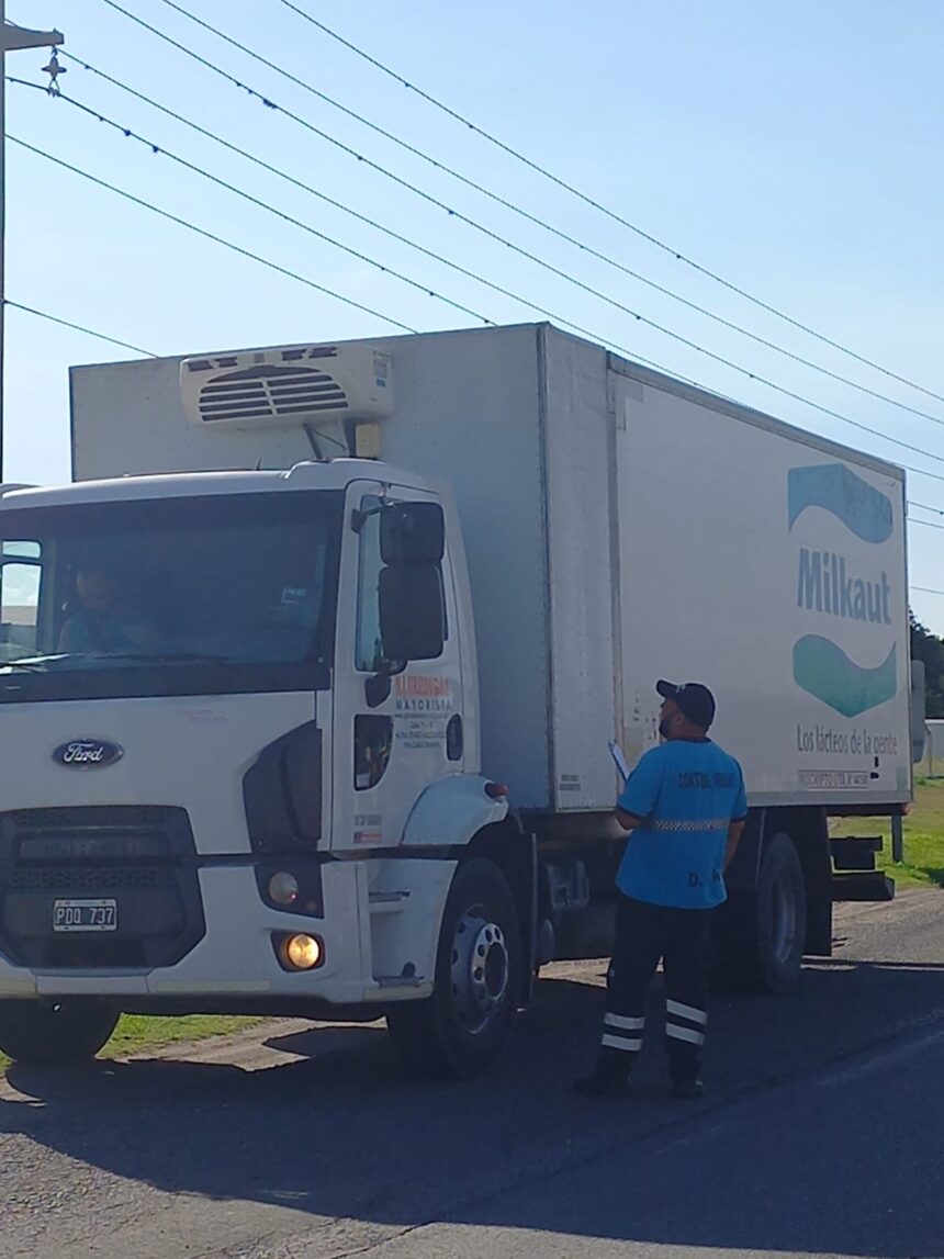 Nuevo operativo de Seguridad Alimentaria sobre la Ruta 8