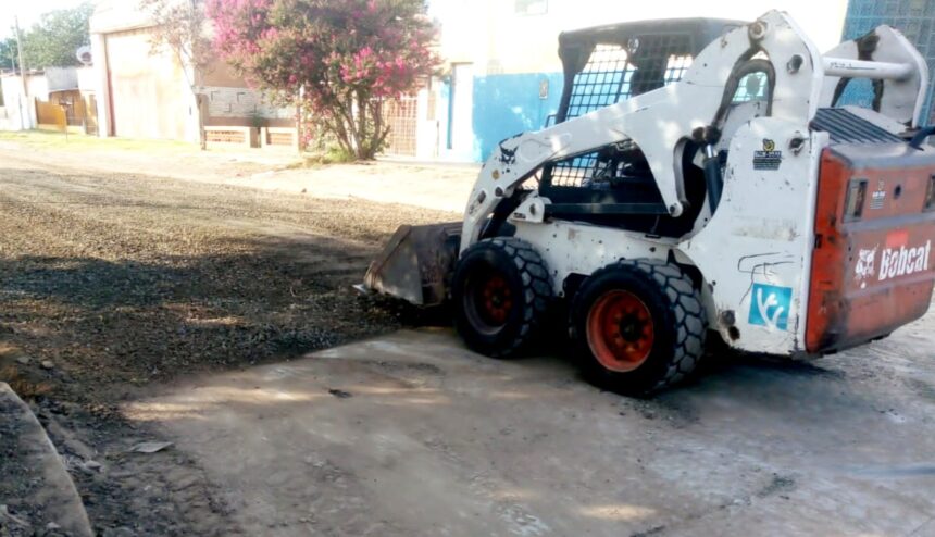 El Gobierno Municipal comenzó el 2023 con más obras que mejoran las calles de la ciudad