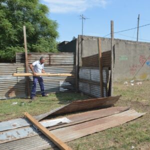 El Gobierno de Venado Tuerto impulsó un operativo de desalojo ante la usurpación de un terreno municipal