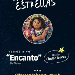 El “Cine bajo las estrellas” llega este sábado al barrio Ciudad Nueva