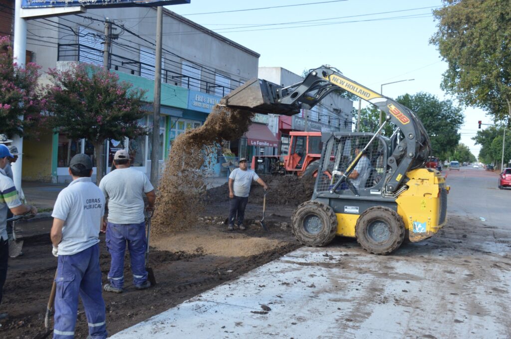 El Gobierno Municipal avanza con obras de pavimento y reparación de calzadas