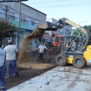 El Gobierno Municipal avanza con obras de pavimento y reparación de calzadas