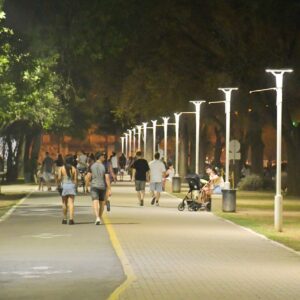 El Gobierno Municipal inaugura la etapa final de la nueva iluminación  del Parque Municipal