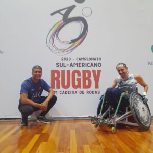 La Selección de Rugby en Silla de Ruedas se subió al podio sudamericano con presencia venadense
